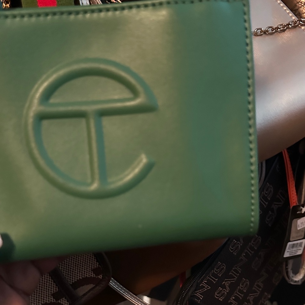 Telfar Vibrant Green Wallet